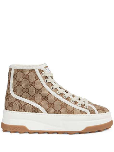 gucci gg high top sneakers.